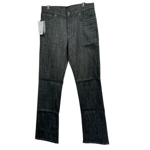Versace Collection Black Stretch Jeans 32 V600057 Slim Fit Designer Italy
